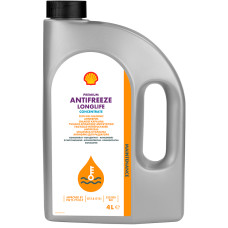 Антифриз Shell Premium LL, 4л (конц. G12+ черв.) (шт.)