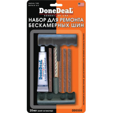 Полный набор без резака DoneDeal для ремонта бескамерных шин 20 мл