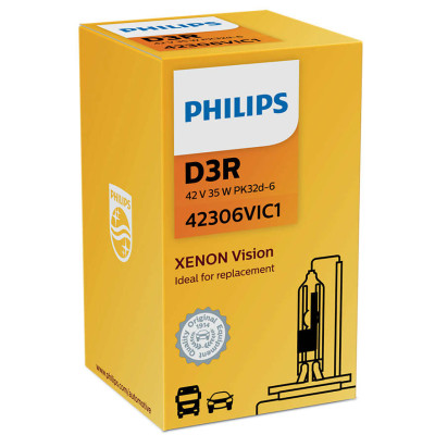 Автолампа Ксенон Philips D3R 42306 VI 42V 35W PK32d-6 C1 (шт.)