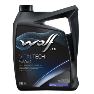 4048, Моторне масло Wolf Vitaltech 5W-40 5л (8311291), wolf8311291, 1245.36 грн., 8311291, WOLF, Моторні масла
