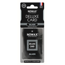 Ароматизатор целлюлозный 6 г Nowax серія Delux Card Silver (NX07732)