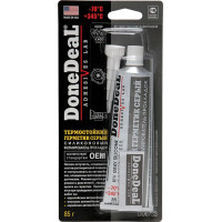 Термостойкий герметик DoneDeal — формирователь прокладок силиконовый OEM (серый) 85 г