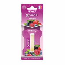 Ароматизатор целюлозний з капсулою Nowax серія X Drop - Wildberry (25шт/ящ)