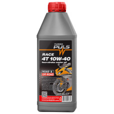 Олива для малих 4T двигунів TURBO PULS 4T RACE 10W-40 API SL/CF 0,85л кані 1л ПЕ (шт.)