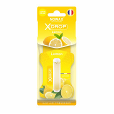 Ароматизатор целюлозний з капсулою Nowax серія X Drop - Lemon (25шт/ящ)