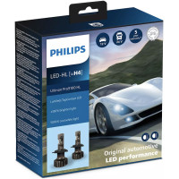 Комплект автоламп Philips LED H4 11342U91 12/24V Ultinon Pro9100 +350% X2 (шт.)