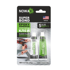 Эпоксидный клей прозрачный NOWAX SUPER BOND