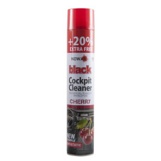 Полироль панели приборов NOWAX 750 мл Black Cockpit Cleaner Вишня (NX00707)