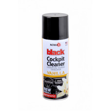 Полироль панели приборов NOWAX 200 мл Black Cockpit Cleaner Vanilla (NX00201)