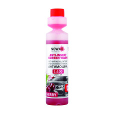 Омыватель стекла Летний концентрат 250 мл NOWAX Anti-Insect Screen Wash Cherry (NX25225)