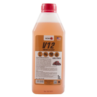 Очисник поверхности двигателя NOWAX V12 Engine Cleaner 20L концентрат 1:10