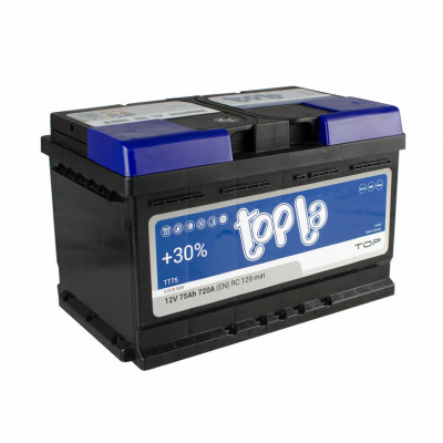 Автомобильный аккумулятор Topla 75 Ah/12V TOP Euro (0)