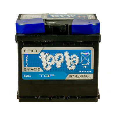 Автомобильный аккумулятор Topla 55 Ah/12V TOP Euro (0)