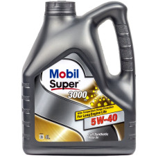 Олива моторна Mobil Super 3000 X1 5W-40, 4л (шт.)