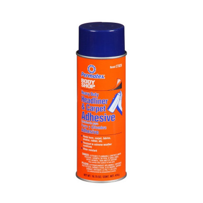 Высокопрочный клей спрей Permatex 474g Body Shop Heavy Duty Headliner and Carpet Adhesive (27828)