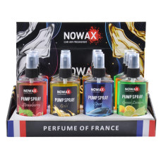 Ароматизатор Nowax Pump Spray 75 мл Микс 1 12 шт в упаковке (NX07530)