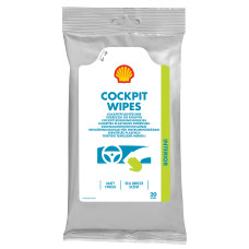 Серветки для панелі приладів Shell Cockpit Wipes (NEW), 20шт (шт.)