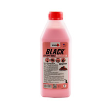 Полироль молочко для пластика 1 л концентрат NOWAX BLACK Cockpit Milk с ароматом Клубники (NX01188)