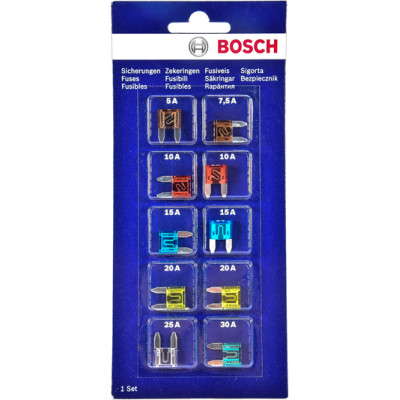 Bosch комплект запобіжників (міні) (шт.)