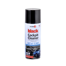 Полироль панели приборов NOWAX 200 мл Black Cockpit Cleaner New Car Новая машина (NX00205)