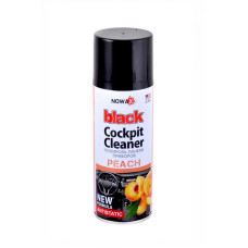 Полироль панели приборов NOWAX 200 мл Black Cockpit Cleaner Peach Персик (NX00206)