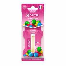 Ароматизатор целюлозний з капсулою Nowax серія X Drop - Bubble Gum (25шт/ящ)