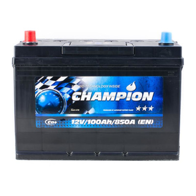 Автомобильный аккумулятор Black 100 Ah/12V Champion Japan