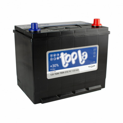 Автомобильный аккумулятор Topla 70Ah/12V Top/Energy Japan Euro (0) 57029