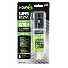 Эпоксидный клей прозрачный NOWAX SUPER EPOXY ADHESIVE