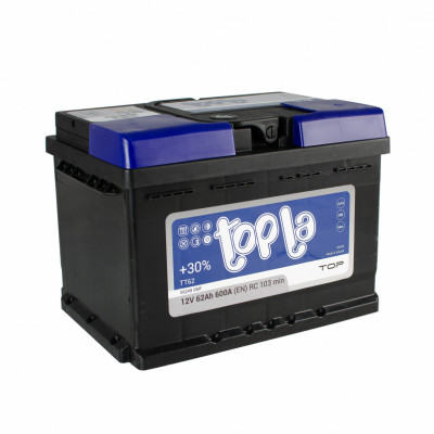 Автомобильный аккумулятор Topla 62 Ah/12V TOP Euro (0)