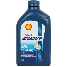 Олива Shell Advance 4T AX7 10W-40, 1л (шт.)