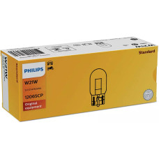 Автолампа вказівна Philips 12065 W21W 12V (W3x16d) (шт.)