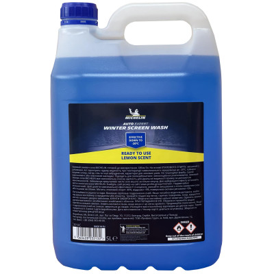 Зимовий омивач скла Michelin Winter Screen Wash RTU Lemon Scent -20С, 5л