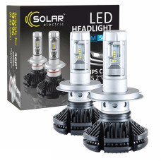 Светодиодные лампы H4 Solar 12/24V 6000Lm 50W Philips ZES (8804)