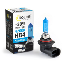 Галогеновая лампа Solar HB4 12V 55W P22d StarBlue 4200K (1226)