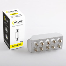 Галогеновая лампа SOLAR C5W T11x37 12V (1257)