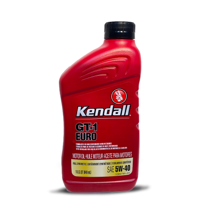 Моторна олива Kendall GT-1 EURO Premium Full Synthetic Motor Oil 5W-40, 0,946л
