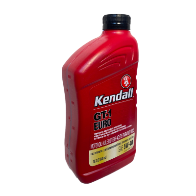 Моторна олива Kendall GT-1 EURO Premium Full Synthetic Motor Oil 5W-40, 0,946л