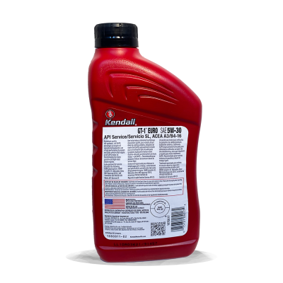 Моторна олива Kendall GT-1 EURO MO 5W30, 0,946 л