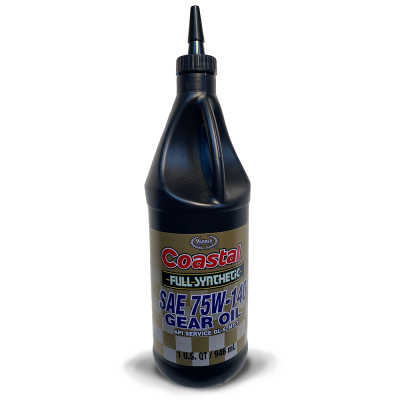 Трансмісійна олива Coastal 75W140 FULL SYNTHETIC, 0,946 л.
