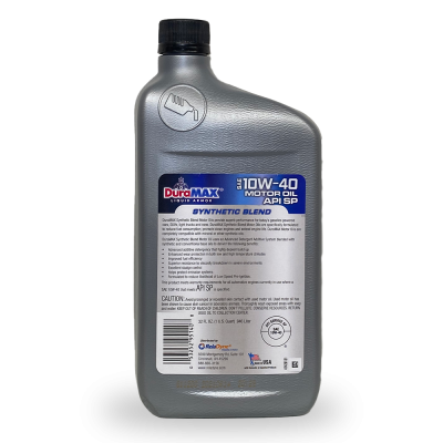 Моторна олива Duramax Synthetic Blend 10W40, 0,946 л.