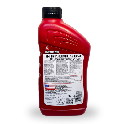 Моторна олива Kendall GT-1 High Performance Motor Oil 10W40, 0,946