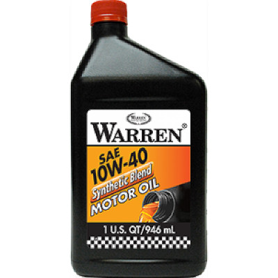Моторна олива Warren Synthetic blend 10W-40, 0,946л.
