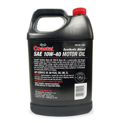 Моторна олива Coastal Synthetic blend 10W-40, 3,75л.