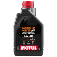 Олива для 4-х тактних двигунів Motul Scooter Power 4T SAE 5W-40 MA, 1л (шт.)