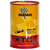 BARDAHL (metal) XTC C60 0W40 AUTO 1л. SL/CF A3/B4 MB 229.5 VW 502.00/505.00 RN0700-RN0710 300039 (300040)(12)